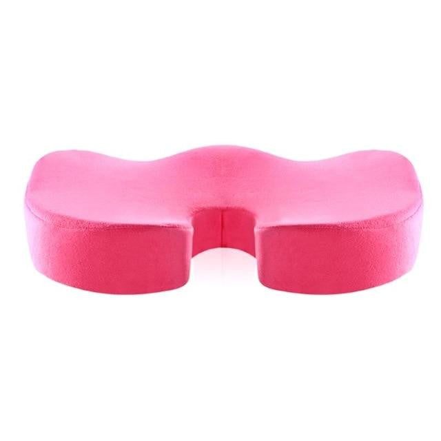 Ergonomisches Memory Foam Sitzkissen für Büro, Auto, Zuhause. Unterstützt Haltung, reduziert Schmerz & bietet Komfort.