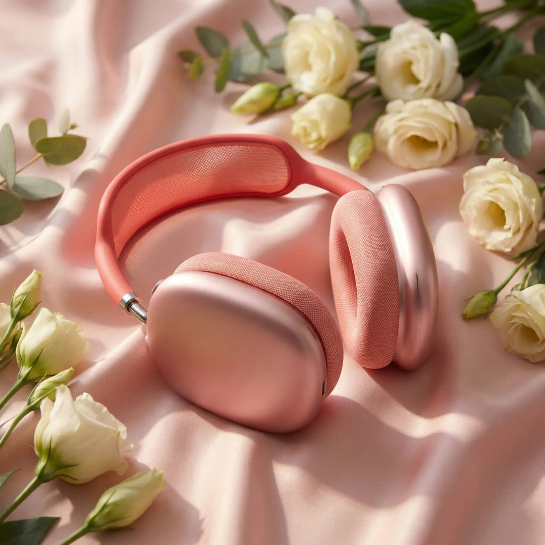 Over-Ear Bluetooth Kopfhörer in dunklem Design mit ANC für intensiven Sound und Kommunikation.