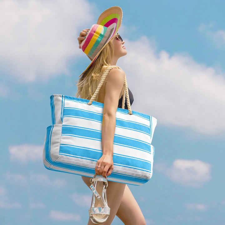 XL Reisetasche für Damen, wasserdicht & sanddicht, ideal für Outdoor und Reisen.