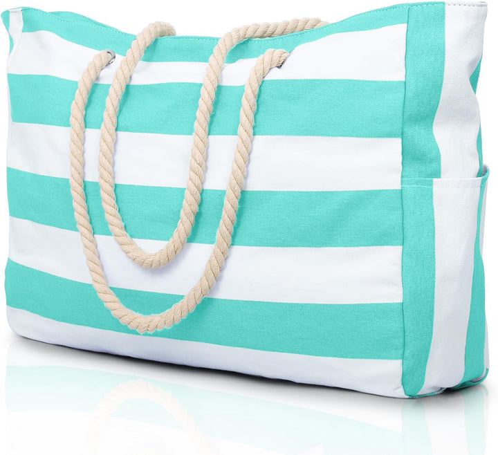 Schicke Damen-Shopper, wasserdicht, sanddicht, groß, ideal für den sommerlichen Bummel.