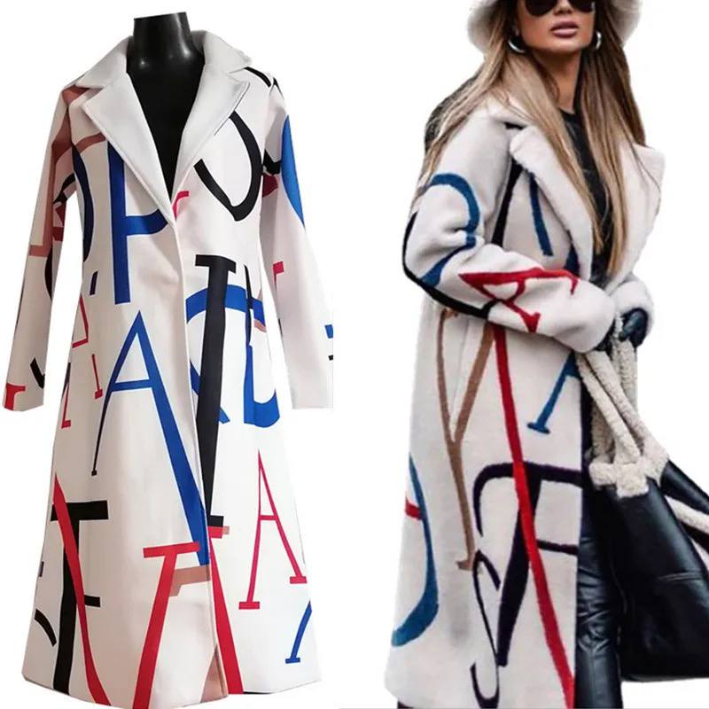 Warme Damen Winterjacke Krista, kuschelig und stilvoll. Perfekt als Fashion-Mantel für Herbst- & Wintermode.