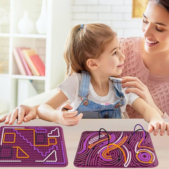 Montessori Sensorik-Spielzeug aus Silikon für Babys, fördert Feinmotorik & Sinnesentwicklung spielerisch.