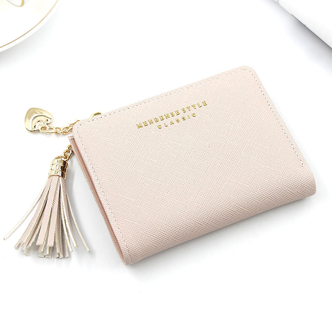 Stilvolles Damen Portemonnaie, Mini-Größe, perfekt für Handtaschen.