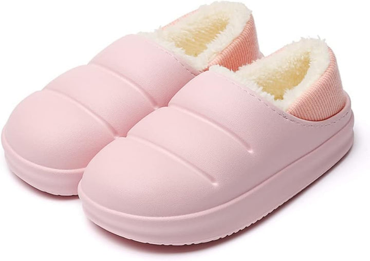Gemütliche Unisex Winterhausschuhe, extra warm gefüttert. Perfekte Indoor-Schuhe für kalte Tage.