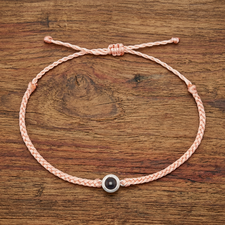 Persönliches Projektionsarmband, Ihr Haustierbild immer nah bei Ihnen, als Schmuck.