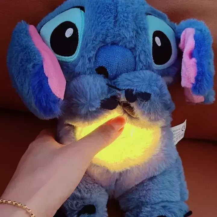 Ideales Geschenk: Plüsch Kuscheltier mit Licht & Musik. Schlafbegleiter für Baby, Kinder & Erwachsene.