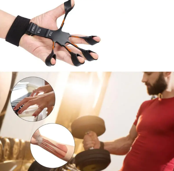 Hochwertiges Sportzubehör: PowerFlex Unterarm-Trainer, ideal für Fitness und Steigerung der Griffstärke.