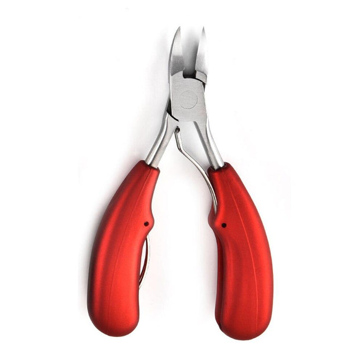 Langlebige Fußnagelschere aus rostfreiem Edelstahl, ideal für hygienische Fußpflege und Pediküre.