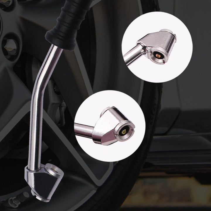 Robustes Autowerkzeug: Reifenfüller mit Manometer für schnelles & korrektes Einstellen des Reifendrucks.