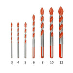 7Stück 3 4 5 6 8 10 12mm