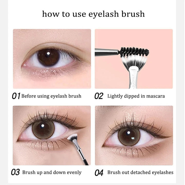 Professionelles Beauty-Tool für Wimpern. Erzielen Sie schöne, getrennte Fächerwimpern mit dieser Präzisionsbürste.