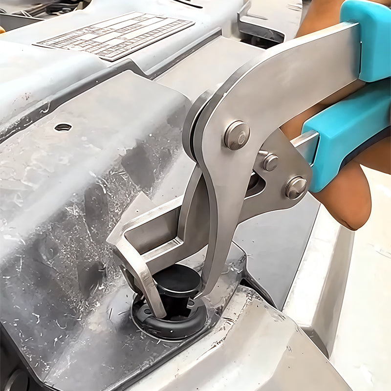 Ergonomisches Innenraumwerkzeug für einfache und schadenfreie Demontage von Fahrzeug-Clips.