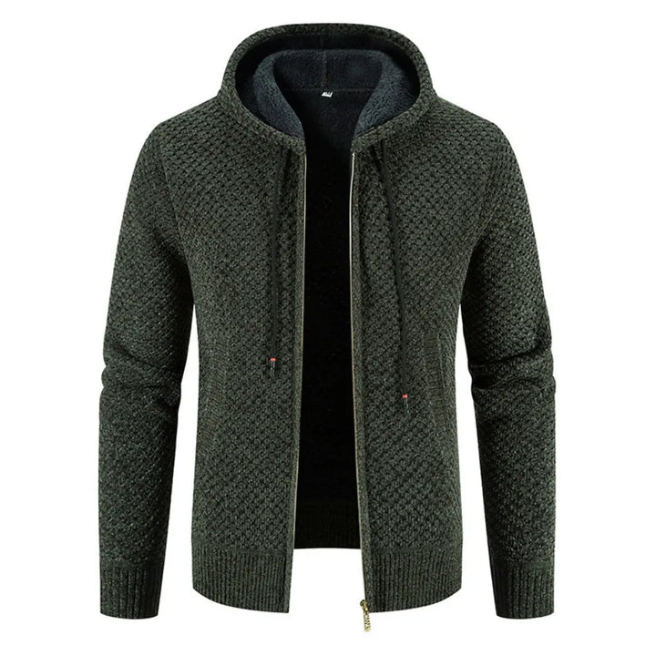 Lässige Herren Strickjacke in Premium-Qualität. Bietet Wärme und hohen Komfort.