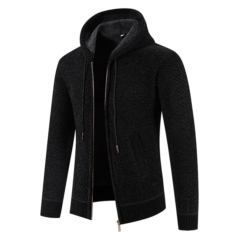 Stilvolle Herren Oberbekleidung: warme Strickjacke für Freizeitmode. Premium-Qualität.