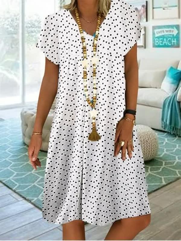 Bequemes und stilvolles Damen Sommerkleid, leicht und elegant, perfekt als Freizeitkleid für Frauen.