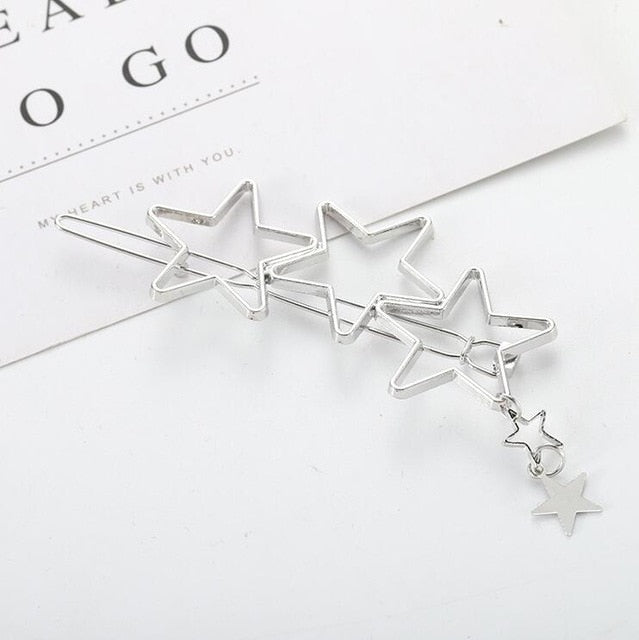 Exklusive Mond Haarspange, modischer Haarschmuck und ideales Geschenk für Frauen.