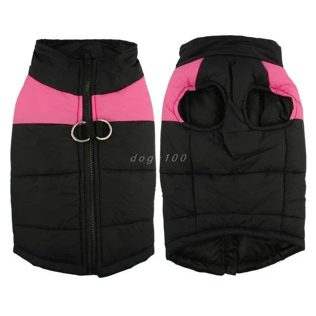Komfortable Haustierbekleidung: wasserfeste Hundejacke mit wärmendem Futter für kalte Tage.