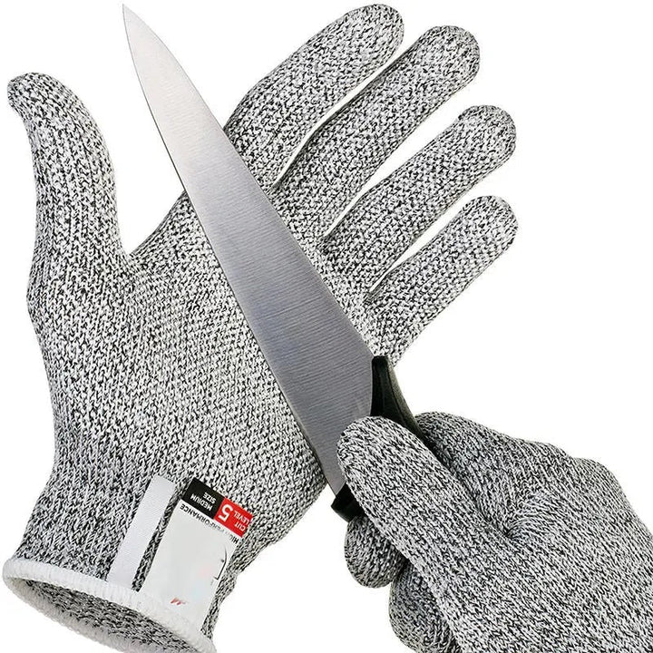 Professionelle schnittfeste Arbeitshandschuhe Level 5 für Stich- & Schnittschutz in Werkstatt & Küche.