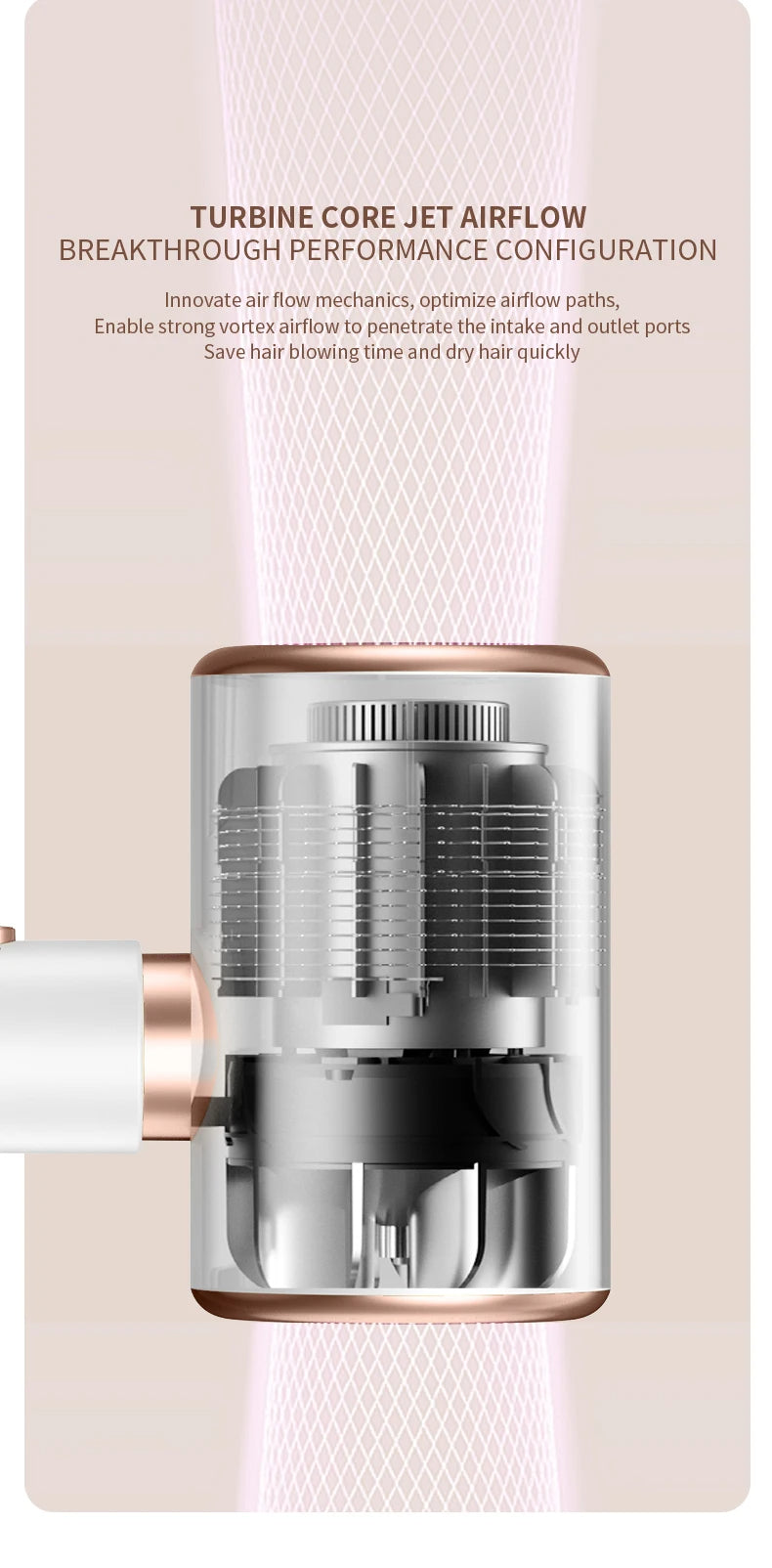 Schnelle Trocknung & Glanz: 2400W Unisex Föhn mit Ionen-Tech für beeindruckende Styling-Ergebnisse.