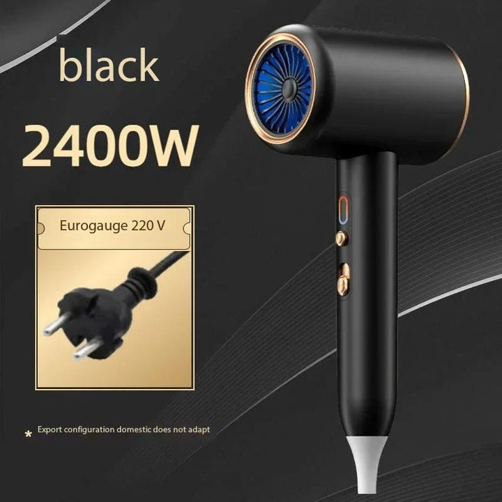 Professioneller 2400W Föhn mit Ionen-Technologie für schnelles Trocknen, Haarpflege und Styling.