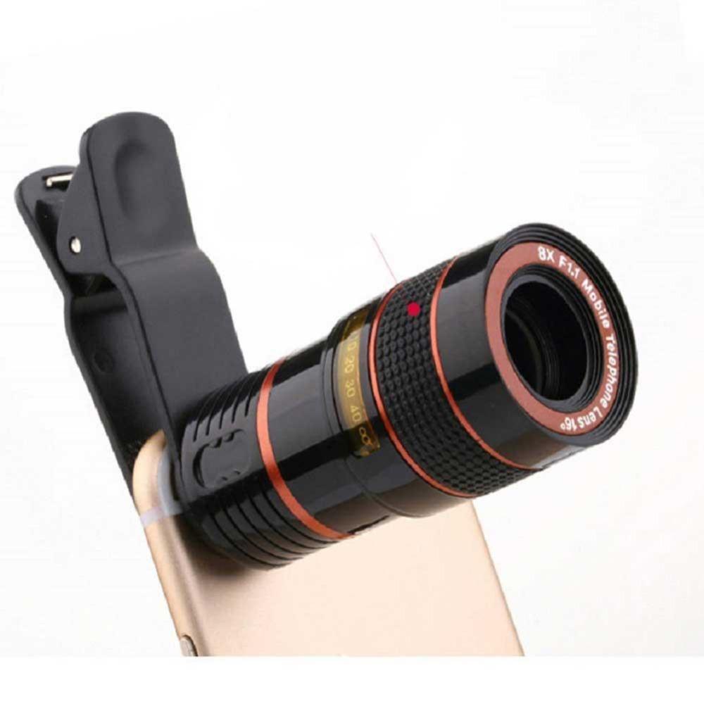 Professionelles Handy-Zoomobjektiv für scharfe Detailaufnahmen und Telefotografie mit dem Smartphone.