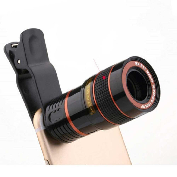 Professionelles Handy-Zoomobjektiv für scharfe Detailaufnahmen und Telefotografie mit dem Smartphone.