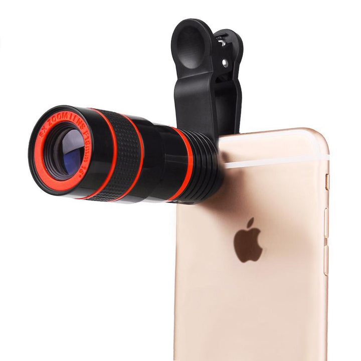 Hochwertiges Smartphone-Objektiv für professionelle Zoom-Fotos. Verbessert die Handyfotografie und Detailaufnahmen.