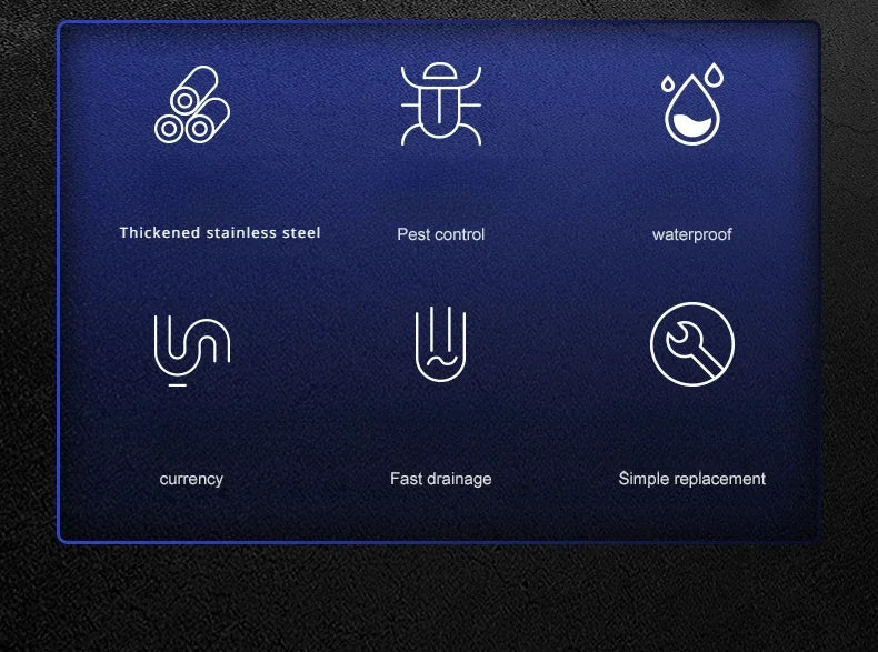 Hygiene-optimierter quadratischer Edelstahl Bodenablauf für die Dusche.