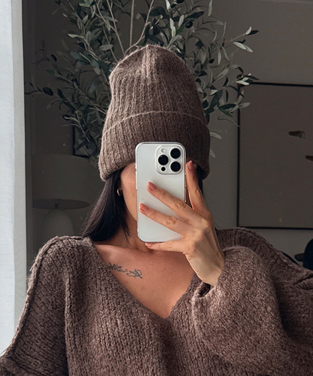 Damen Strickmütze, super weich und warm, perfektes Winter-Accessoire für Damen.
