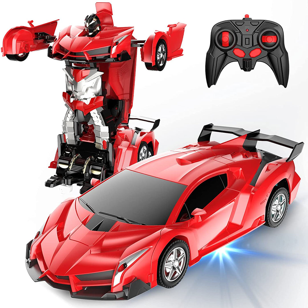 Dynamisches RC Roboter Auto für Kinder, das faszinierend transformiert. Ferngesteuertes ABS Spielzeug für Spielspaß.