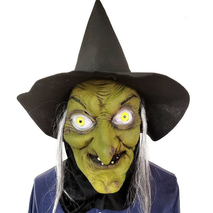 Cosplay Rollenspiel Maske aus Latex; gruselige Halloween Maske für Erwachsene.