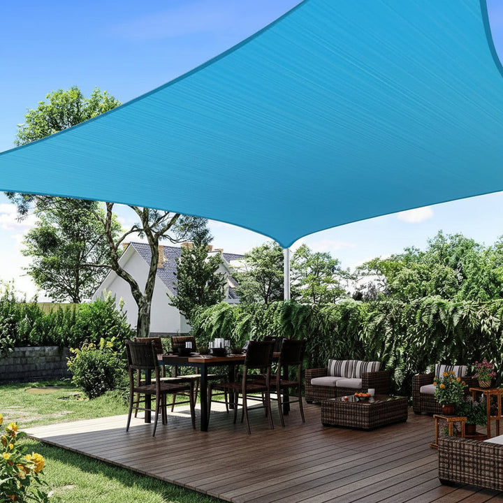 Markisen-UV-Schutz Sonnensegel 3x4m rechteckig; wetterfest, reißfest für Terrasse, Garten & Outdoor-Bereiche.