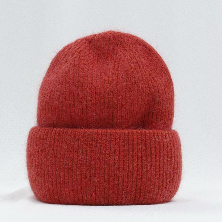 Vielseitige Damen Beanie Wintermütze, warm und stilvoll, ein Must-have für die Wintergarderobe.