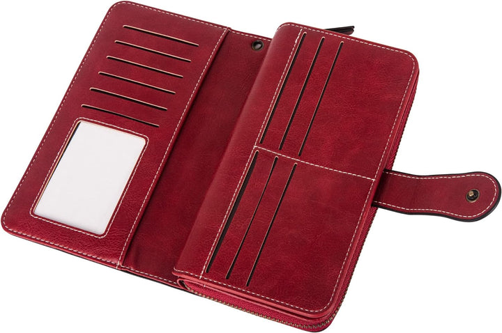 Alltagstaugliche Damen Handgelenk Tasche, organisiert und sicher.