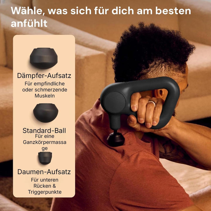 Professionelle Massagepistole für die Körperpflege, unterstützt Regeneration und Muskellockerung.