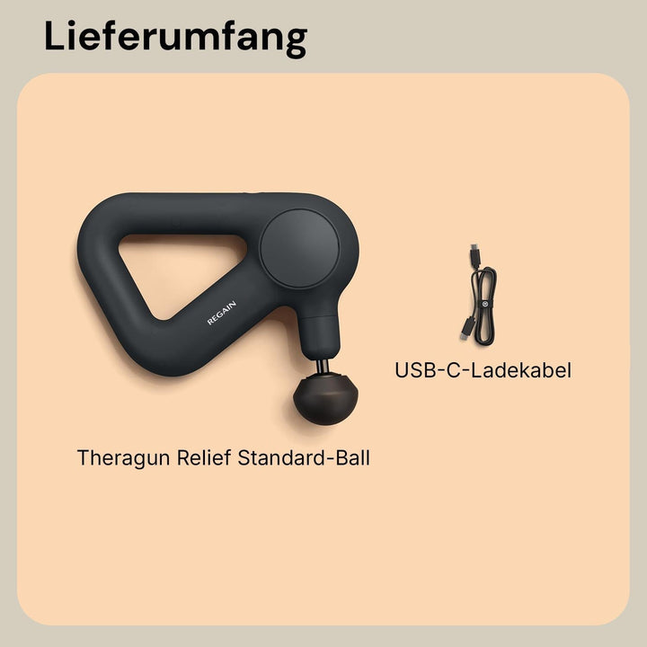Leistungsstarke Muskelmassagepistole für Tiefengewebemassage, ideal nach intensivem Sporttraining.