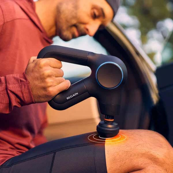 Fitness Massagepistole zur effektiven Muskelentspannung und Schmerzlinderung am ganzen Körper.