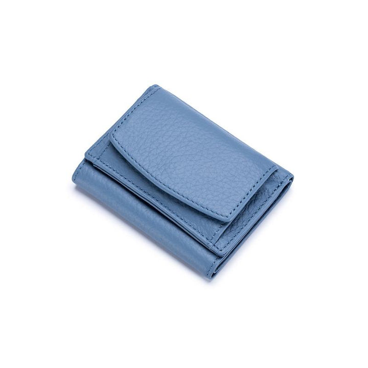 Elegante Mini-Geldbörse aus PU-Leder mit RFID-Schutz für Damen & Herren.