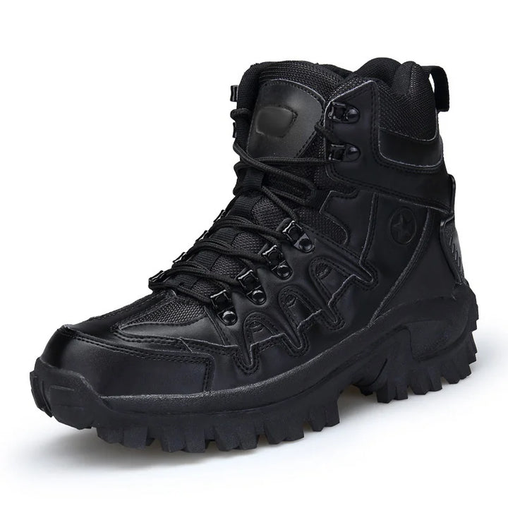 Robust Herren-Wanderschuh für Trekking & Outdoor-Abenteuer. Wasserdicht, griffig & langlebig für höchsten Komfort.