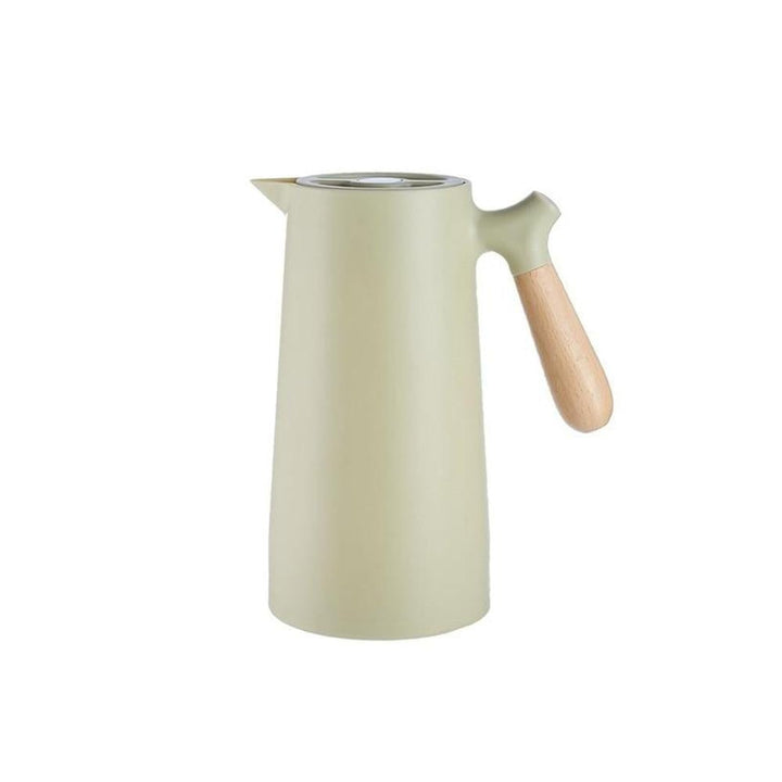Robuste 1 Liter Thermoskanne für Outdoor, Büro & Reisen, hält Inhalt warm oder kalt.