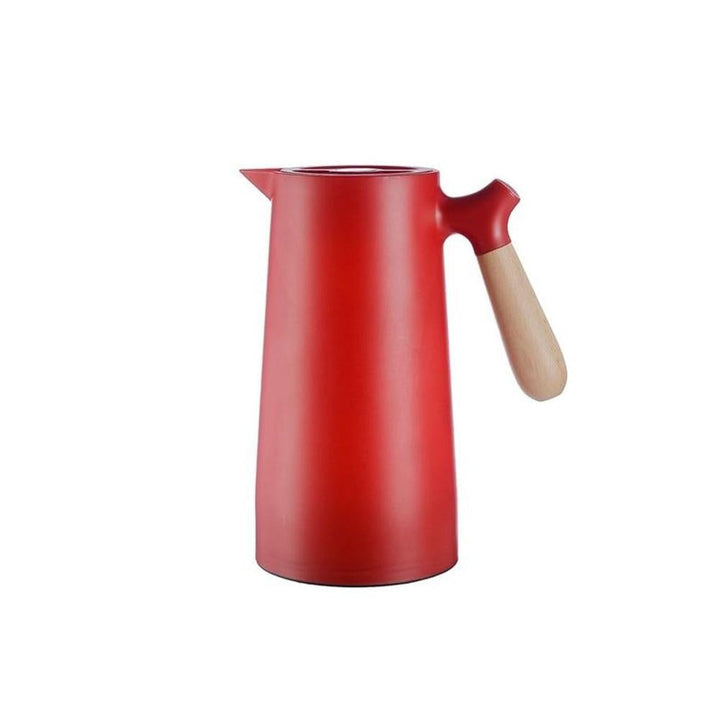 Langlebige 1L Warmhalteflasche für Getränke & Speisen, aus Edelstahl, ideal für Picknicks.