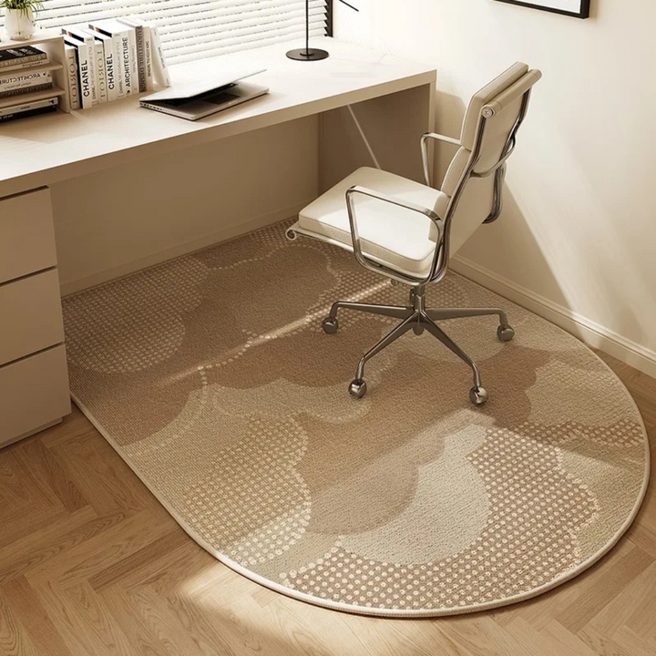 Ganzjährige Schutzmatte für Bürostühle, perfekt für Homeoffice & Gaming, bietet robusten Bodenschutz.