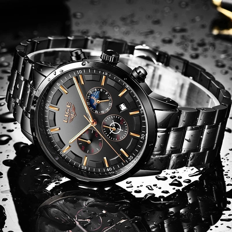 Hochwertige Herren Militär-Uhr: Präzise Armbanduhr, robust & stilvoll. Das perfekte Accessoire für den modernen Mann.