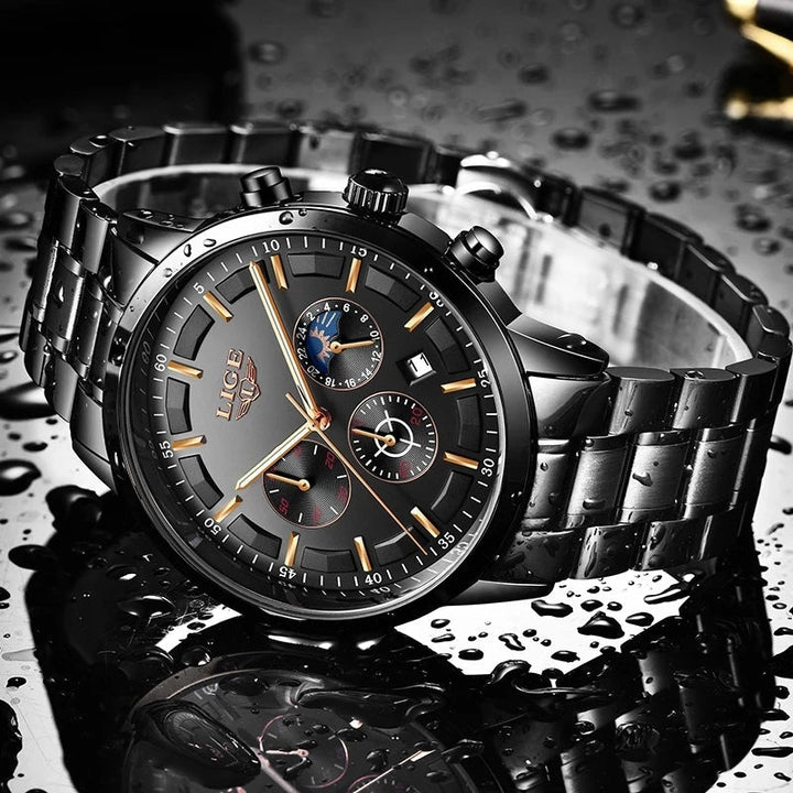 Hochwertige Herren Militär-Uhr: Präzise Armbanduhr, robust & stilvoll. Das perfekte Accessoire für den modernen Mann.