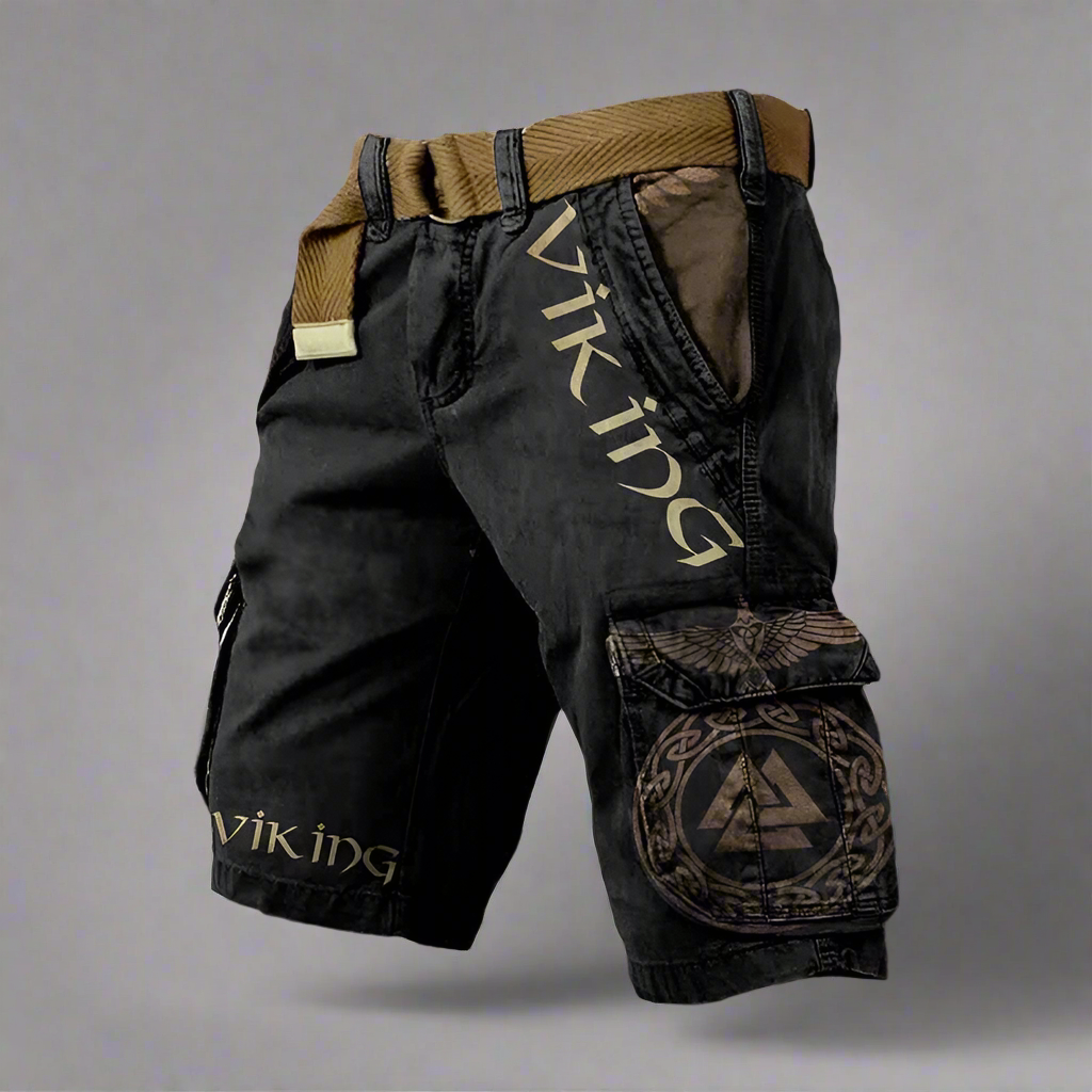 Robuste Herren Outdoor-Shorts für Wandern & Trekking. Schnelltrocknend, UV-Schutz und hoher Tragekomfort.