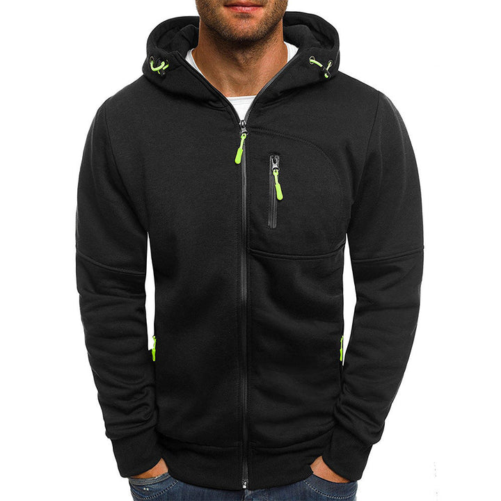 Robuste Herren Outdoor Strickjacke. Ideal für Abenteuer, Freizeit. Warmer, vielseitiger Cardigan für Herren.
