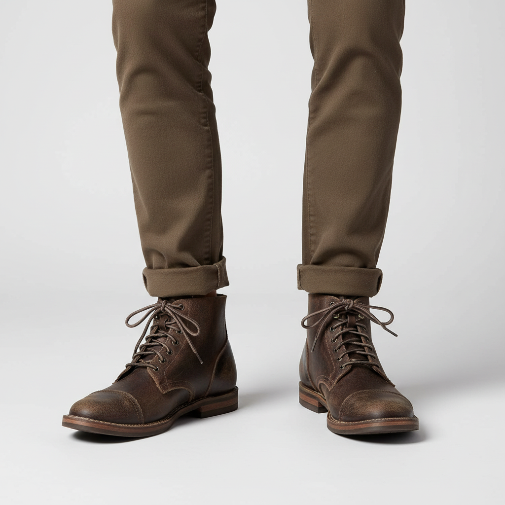 Herren Retro Stiefel Leonard: bequeme, wasserdichte & rutschfeste Winterschuhe für jeden Anlass.