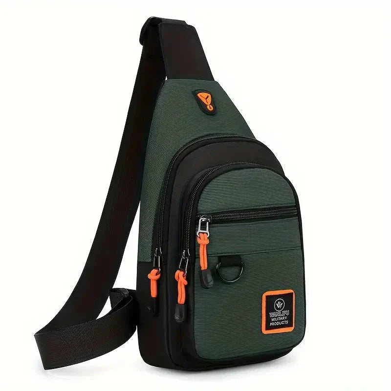 Wasserdichte Herren-Reisetasche, ideal für Outdoor-Abenteuer & Städtetrips. Praktische Umhängetasche.
