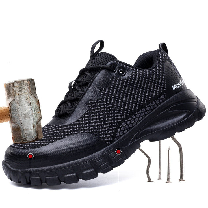 Robuste Schutzschuhe Jasper für Herren mit rutschfester Sohle & Zehenkappe. Maximale Sicherheit für harte Arbeit.