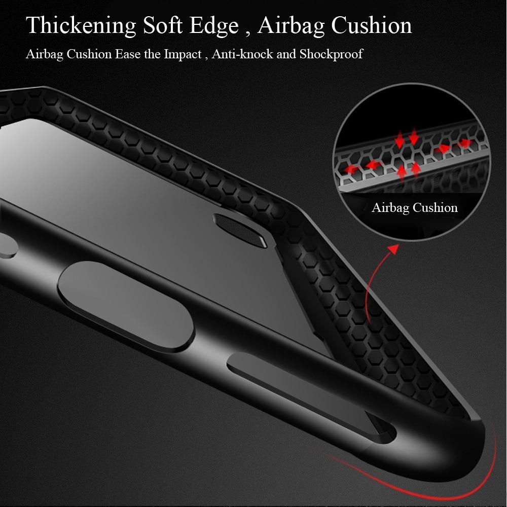 Transparente iPhone-Schutzhülle aus robustem gehärtetem Glas und Silikon. Kratzfest und stoßfest für dein Handy.